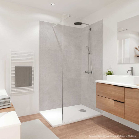 Habillage mural tendance pour salle de bain à Paris 11ème découvrez nos solutions d